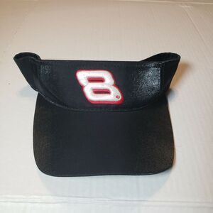 NASCAR DALE EARNHARDT JR RACING #8  NEW SUN VISOR NEW‎ W/O TAGS BLACK NASCAR